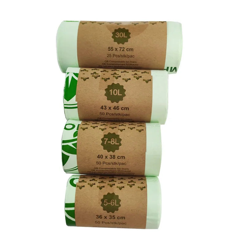 Corn-starch Biodegradable Household Garbage Bag