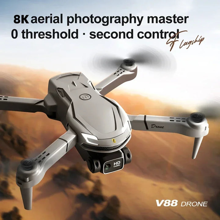 Dual Camera Aerial Photography - V88 8K 5G Professional Drone