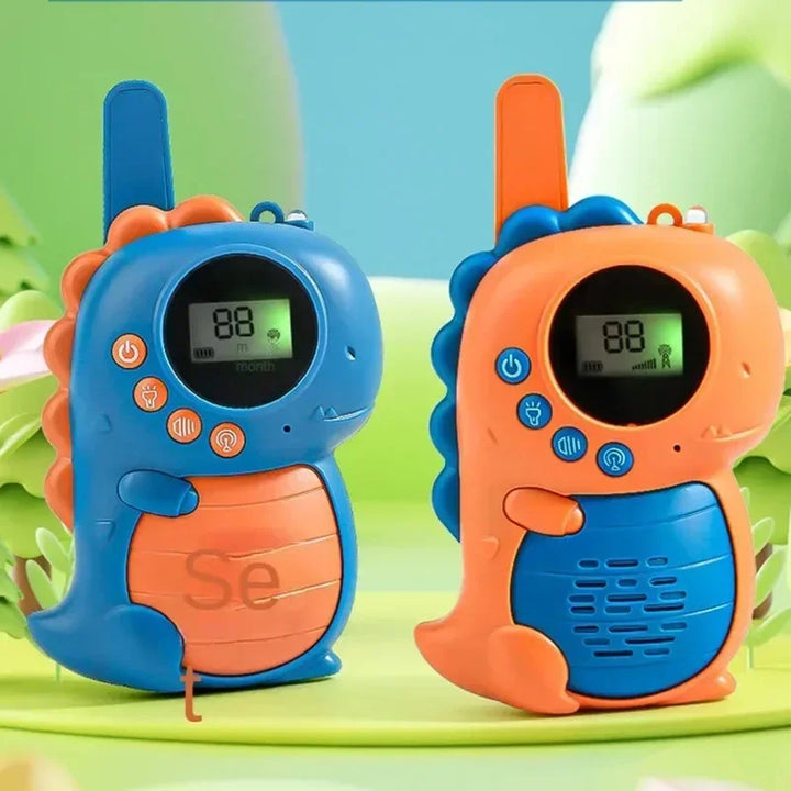 1 Pair Cute Dinosaur Walkie Talkie for Kids