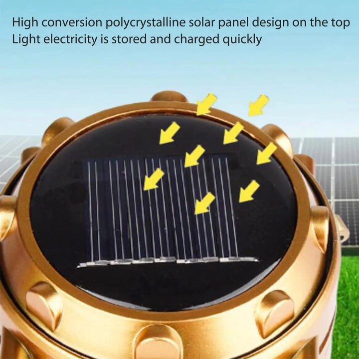 Solar Multifunctional Handheld Camping Lamp