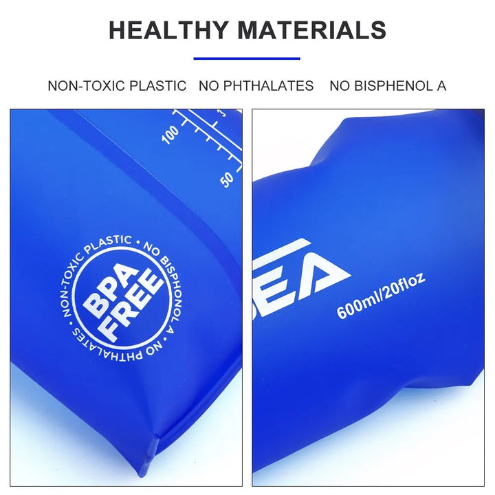 600ml Soft foldable Water Bottle