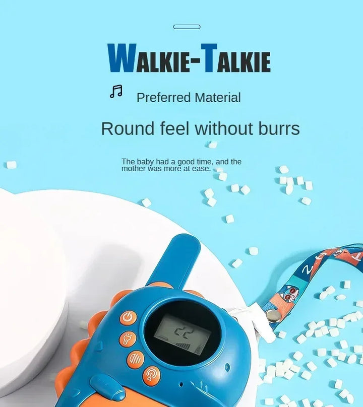 1 Pair Cute Dinosaur Walkie Talkie for Kids