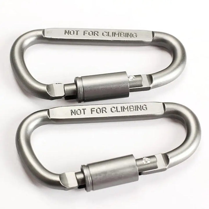 4PCS Heavy-Duty Aluminum Carabiner Set