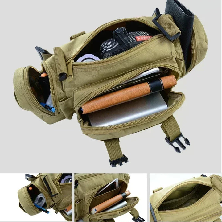 600D waterproof Oxford shoulder bag for camping hiking