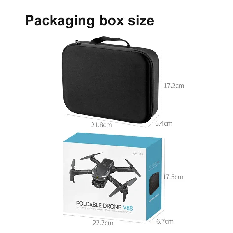 Dual Camera Aerial Photography - V88 8K 5G Professional Drone
