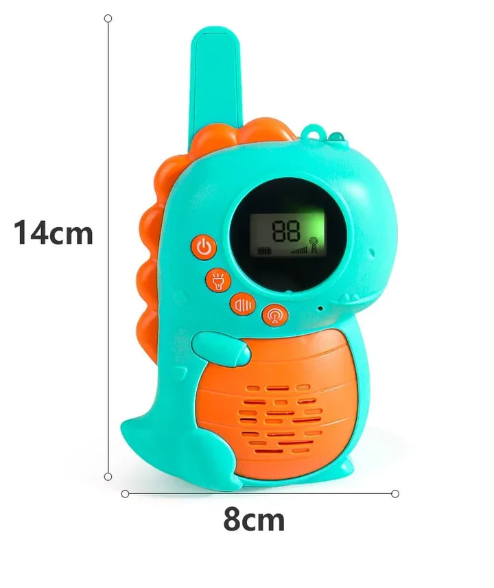 1 Pair Cute Dinosaur Walkie Talkie for Kids