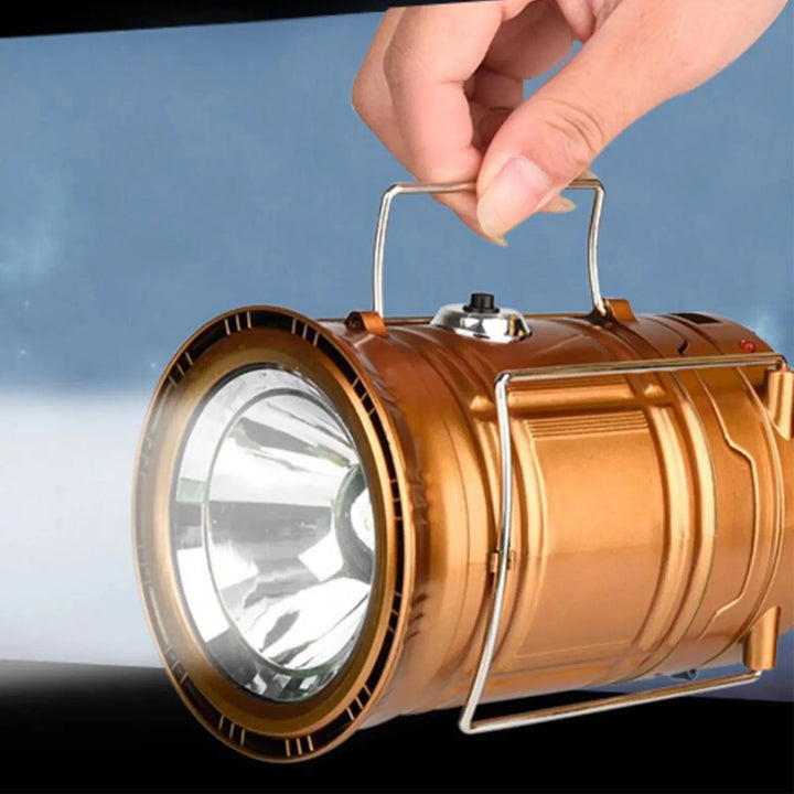 Solar Multifunctional Handheld Camping Lamp