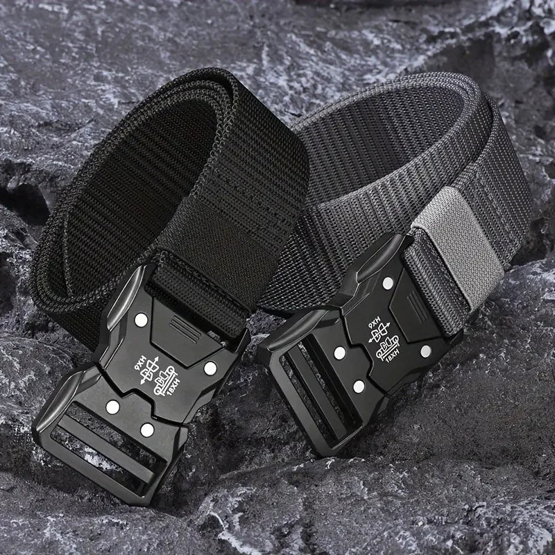 2PC Tactical Waist Belt – Durable & Adjustable