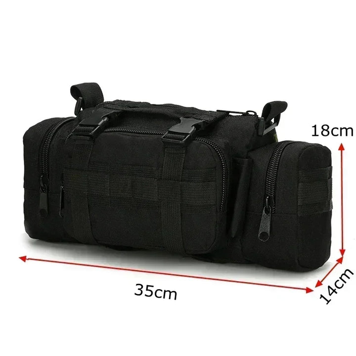 600D waterproof Oxford shoulder bag for camping hiking