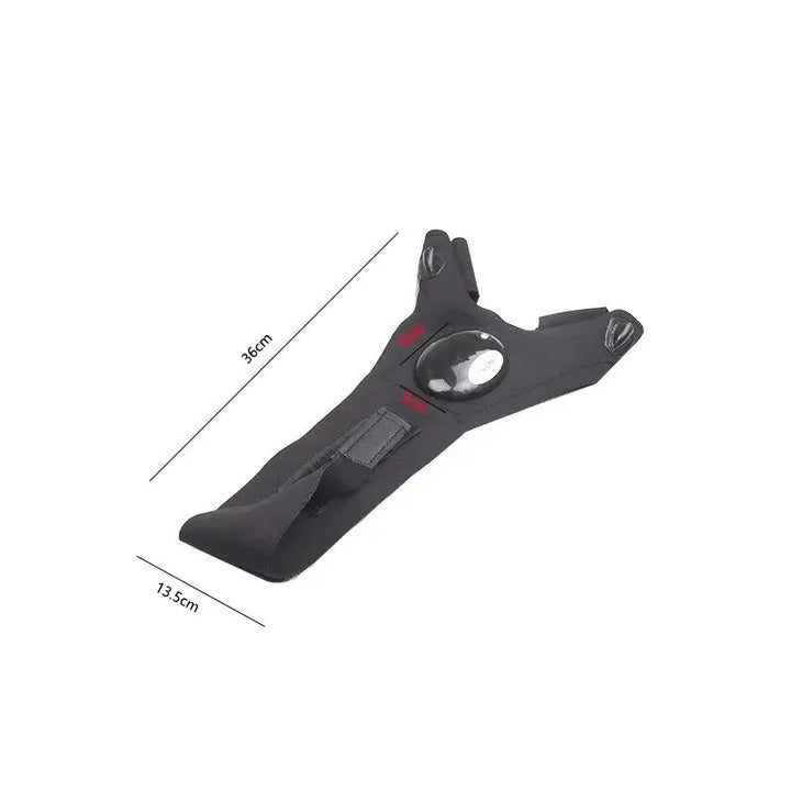 Waterproof LED Fingerless Gloves – Outdoor Fishing & Camping Tool