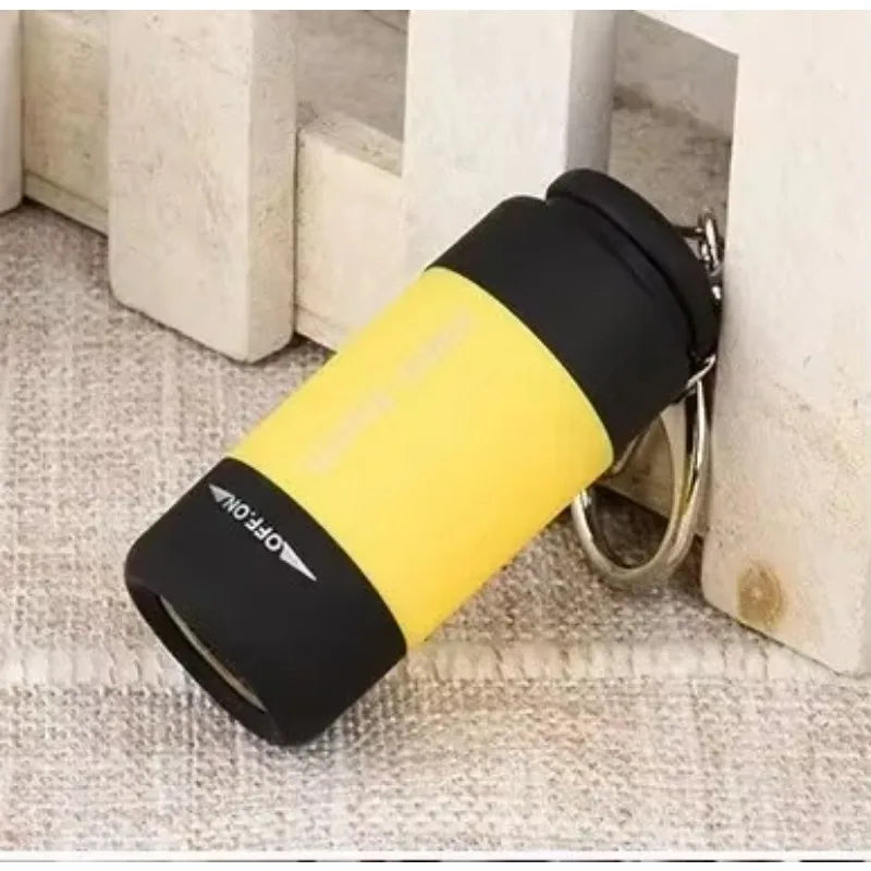 Rechargeable Mini LED Keychain Flashlight