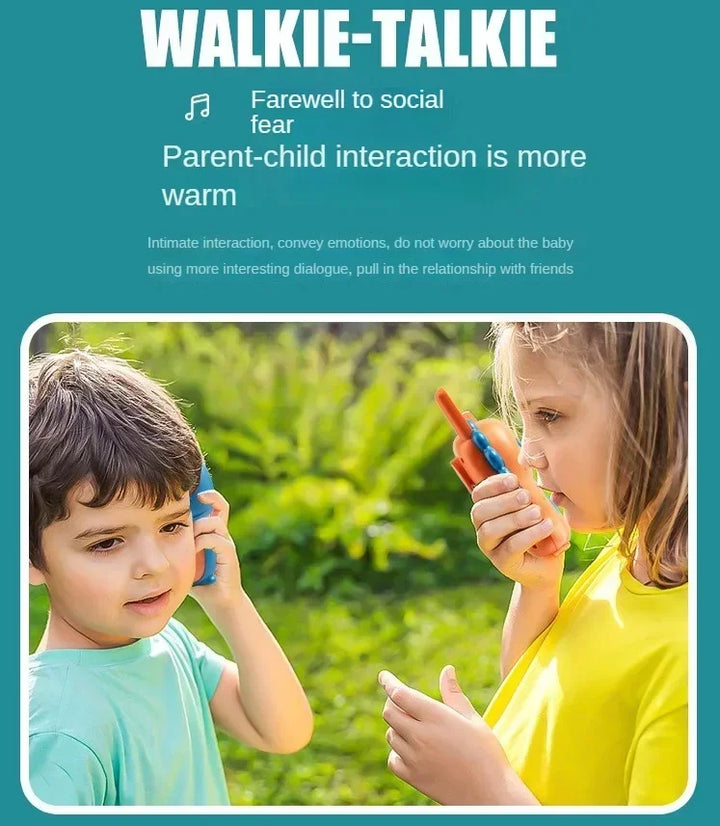 1 Pair Cute Dinosaur Walkie Talkie for Kids