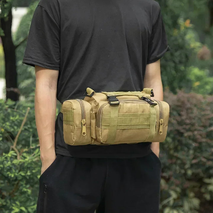 600D waterproof Oxford shoulder bag for camping hiking
