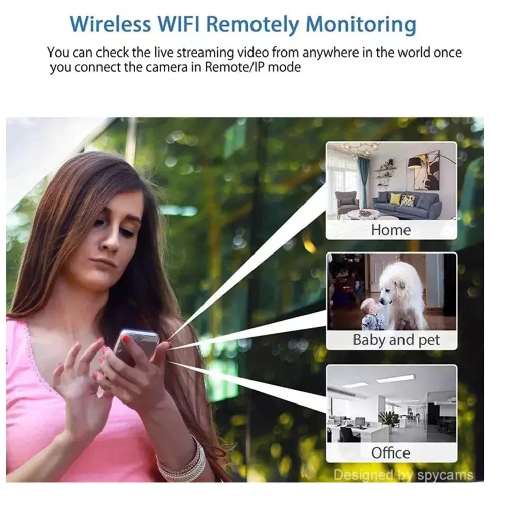 Wireless WiFi Camera - NEW X5 Mini HD 1080P