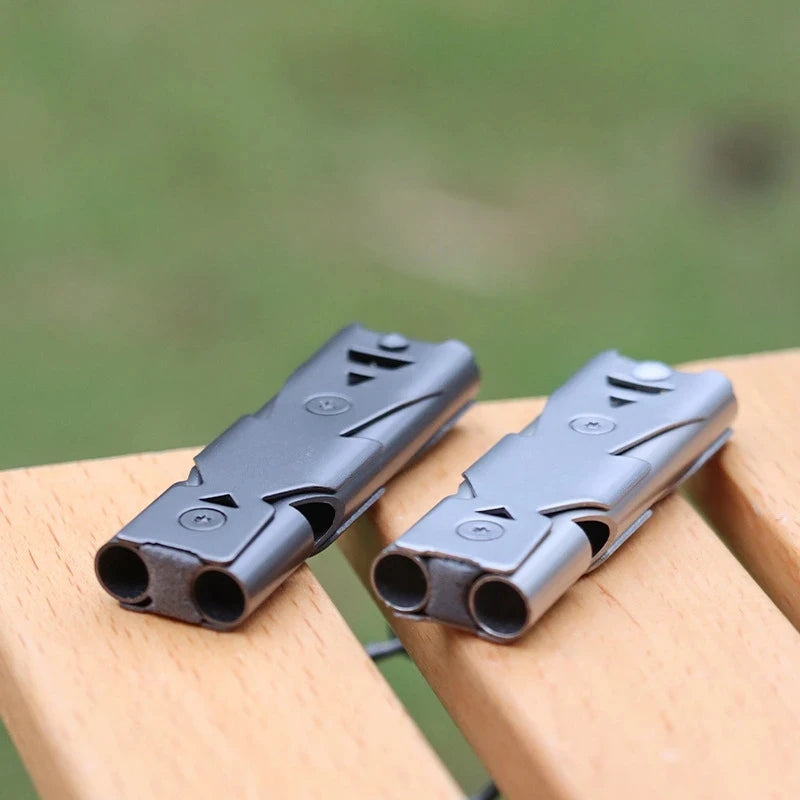 150DB Double-Tube Survival Whistle