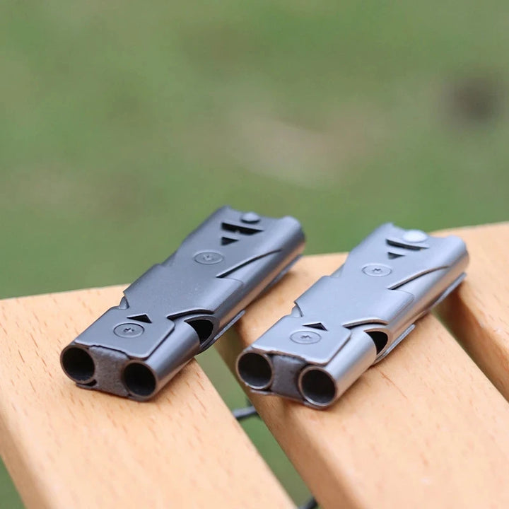 150DB Double-Tube Survival Whistle
