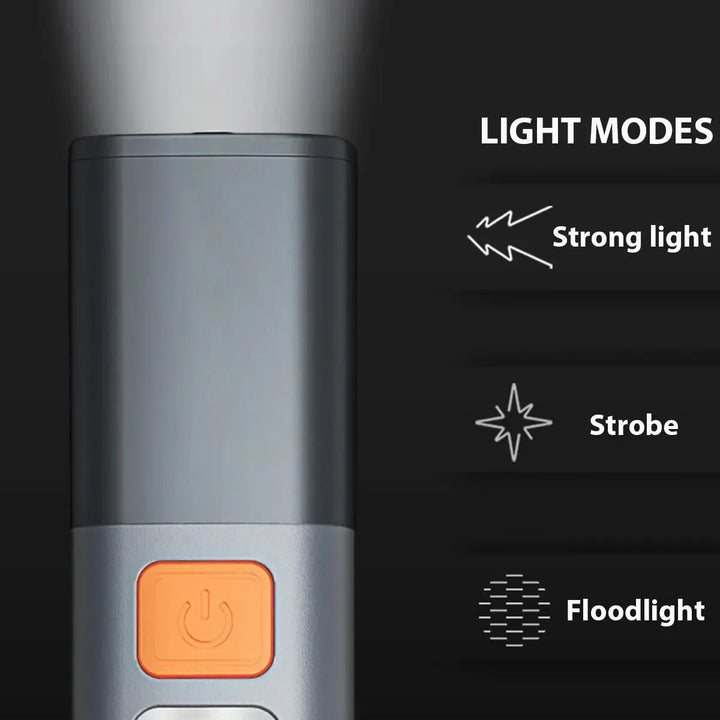 USB Charging Portable Flashlight