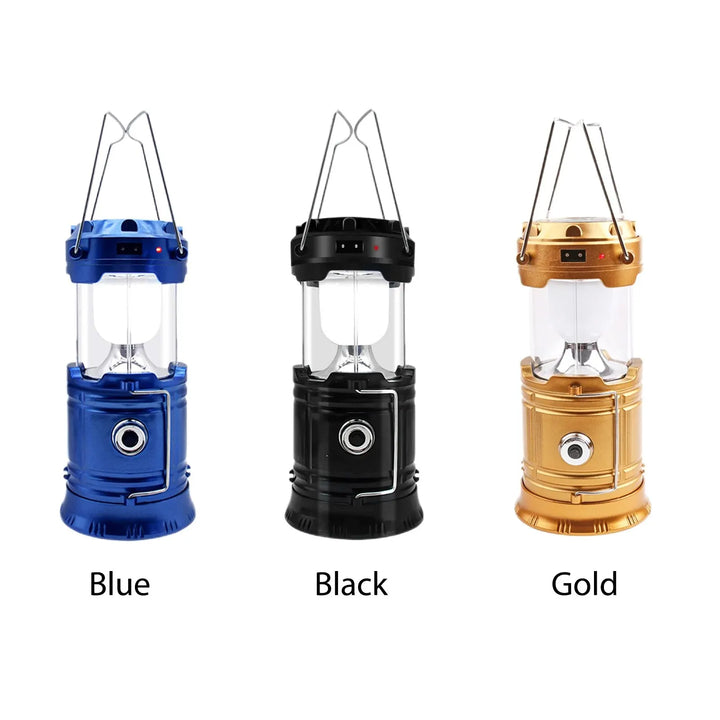Solar Multifunctional Handheld Camping Lamp