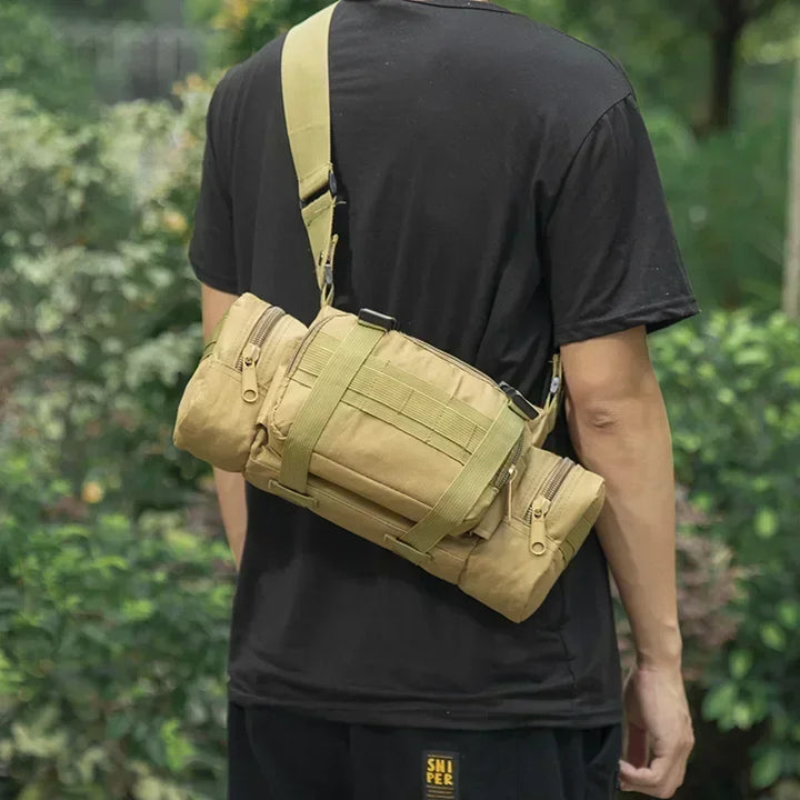 600D waterproof Oxford shoulder bag for camping hiking