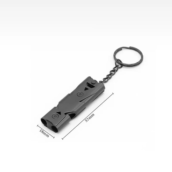 150DB Double-Tube Survival Whistle