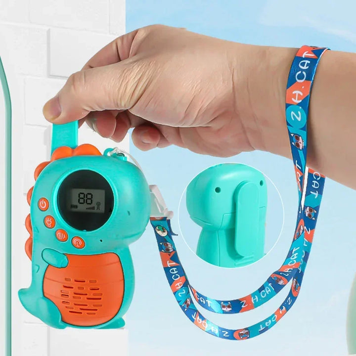 1 Pair Cute Dinosaur Walkie Talkie for Kids