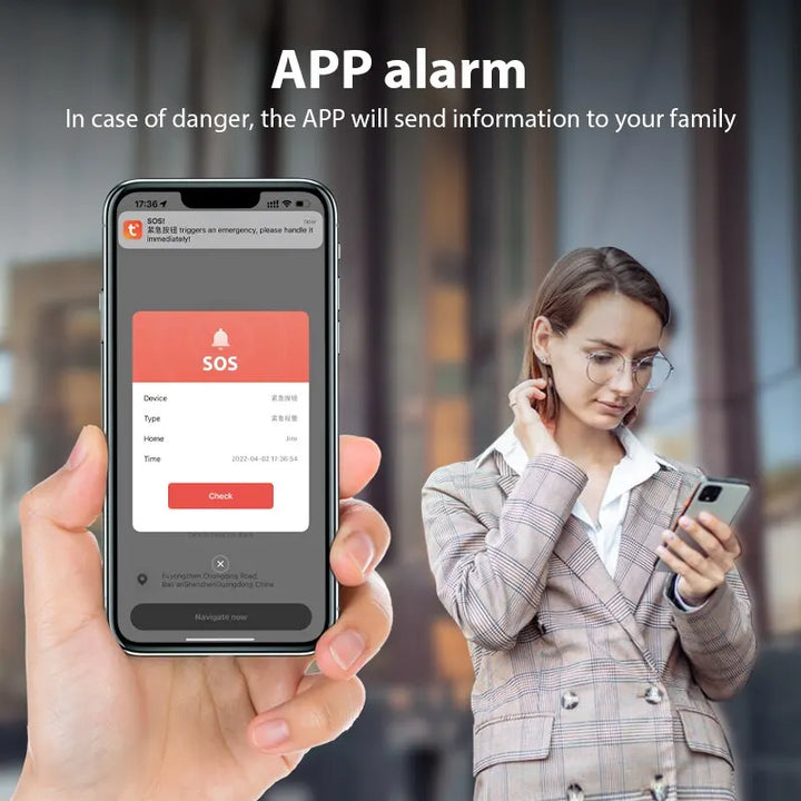 130dB Personal Safety Alarm Keychain