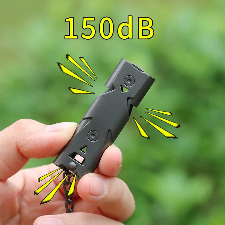150DB Double-Tube Survival Whistle