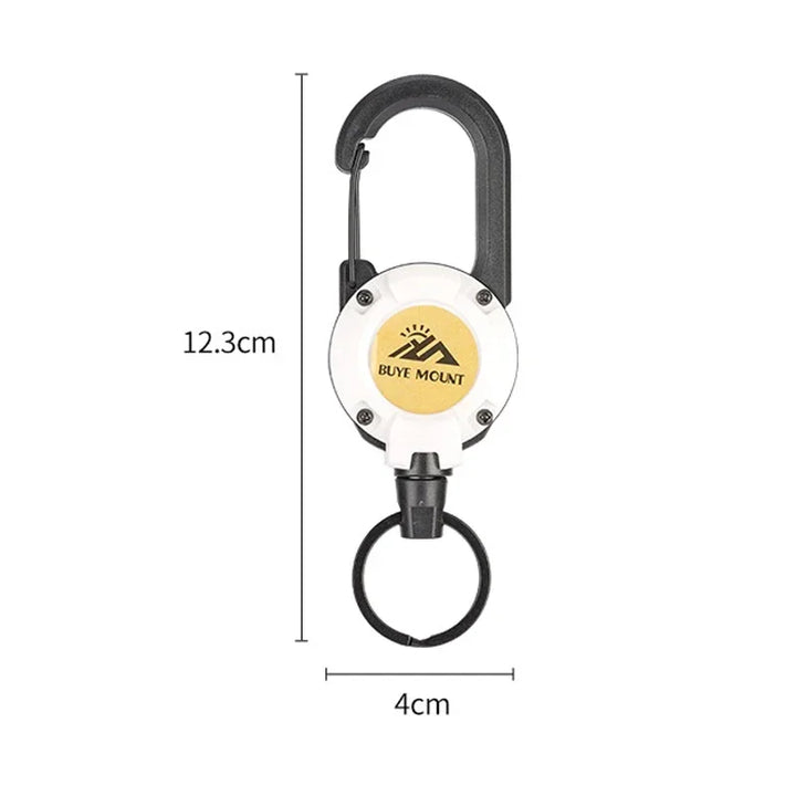 Heavy Duty Retractable Badge Reel & Keychain