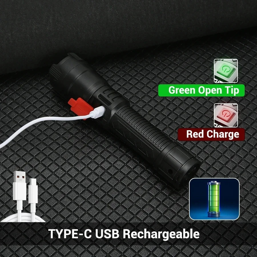 High Power 2000LM LED Flashlight