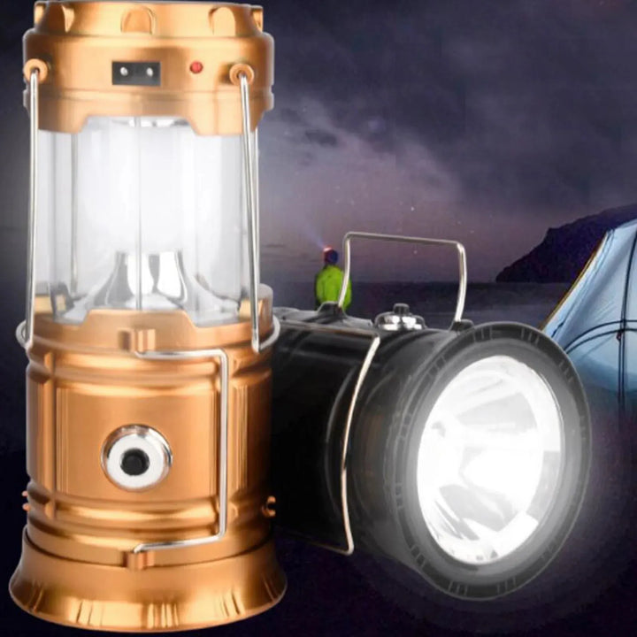 Solar Multifunctional Handheld Camping Lamp