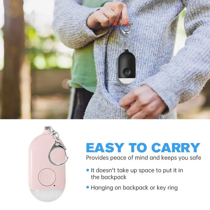 130dB Personal Safety Alarm Keychain