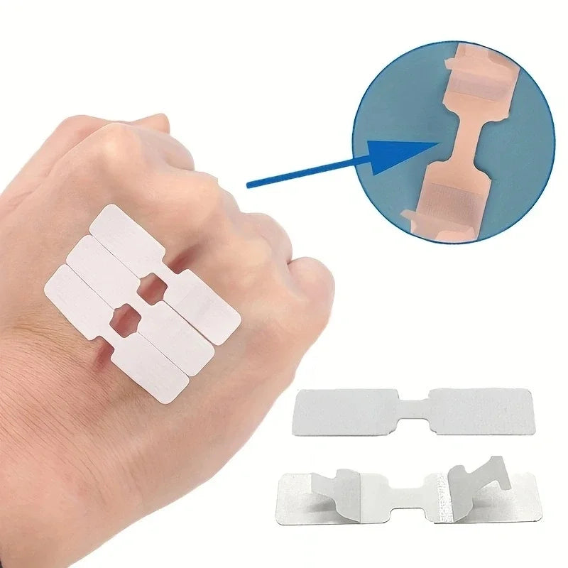 5Pcs Disposable First Aid Wound Suture Patch